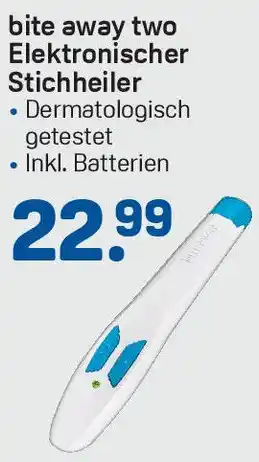 Rossmann bite away two Elektronischer Stichheiler Angebot