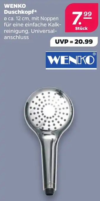 NETTO WENKO Duschkopf Angebot
