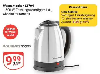 Globus GOURMETmaxx Wasserkocher 13704 Angebot