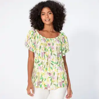 NKD Damen-Bluse mit Blumen-Muster Angebot