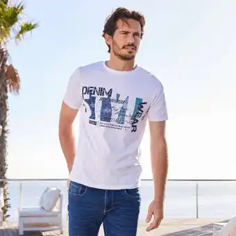 NKD Herren-T-Shirt aus reiner Baumwolle Angebot
