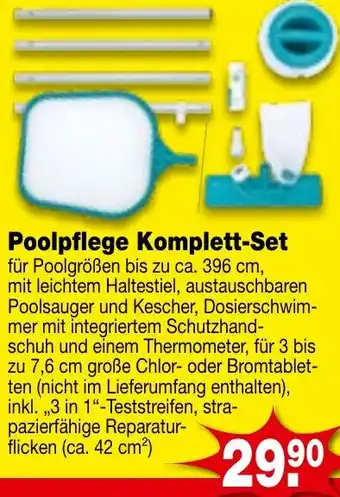 Krümet Sonderposten Poolpflege Komplett-Set Angebot