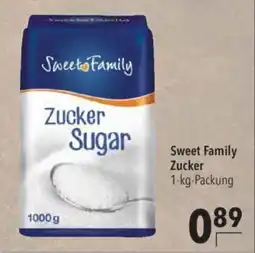 CITTI Markt Sweet Family Zucker 1-kg-Packung Angebot
