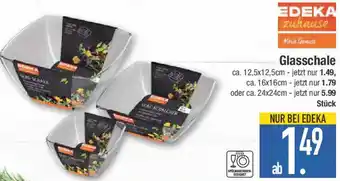 E-Center EDEKA zuhause Glasschale Angebot