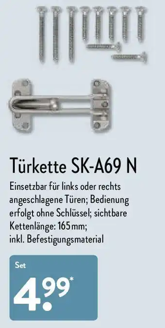 Aldi Nord Turkette SK-A69 N Angebot