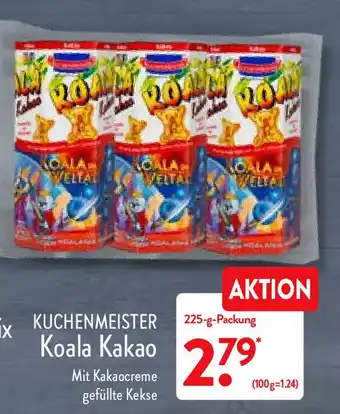 Aldi Nord Kuchenmeister Koala Kakao 225g Angebot