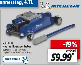 Lidl Michelin hydraulik-wagenheber Angebot