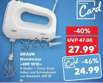 Kaufland BRAUN Handmixer HM 1010 Angebot