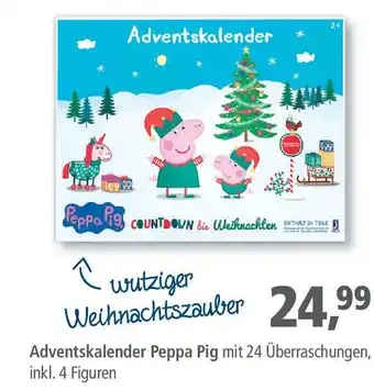 Pfennigpfeiffer Adventskalender Peppa Pig Angebot