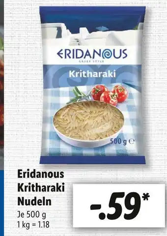 Lidl Eridanous kritharaki nudeln Angebot