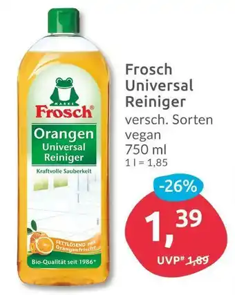 Budni Frosch universal reiniger Angebot
