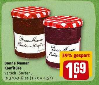 REWE Bonne maman konfitüre Angebot