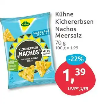 Budni Kühne kichererbsen nachos meersalz Angebot