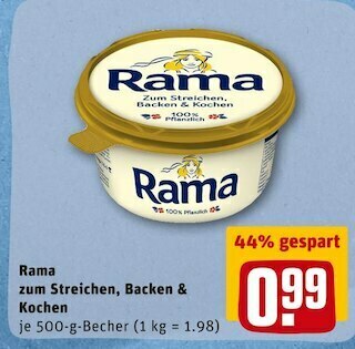 REWE Rama margarine Angebot