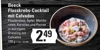 Meyer's Frischemarkt Beeck Flusskrebs-Cocktail mit Calvados 100 g Angebot