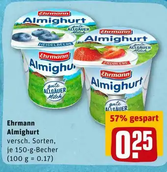 REWE Ehrmann almighurt Angebot