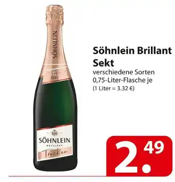 Famila Nord Ost Söhnlein brillant sekt Angebot