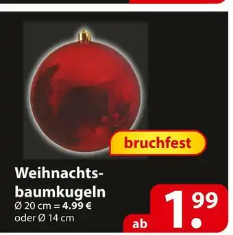 Famila Nord Ost Weihnachtsbaumkugeln Angebot