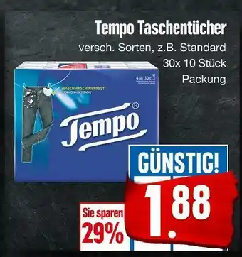E-Center Tempo taschentücher Angebot