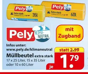 Famila Nord Ost Pely müllbeutel Angebot