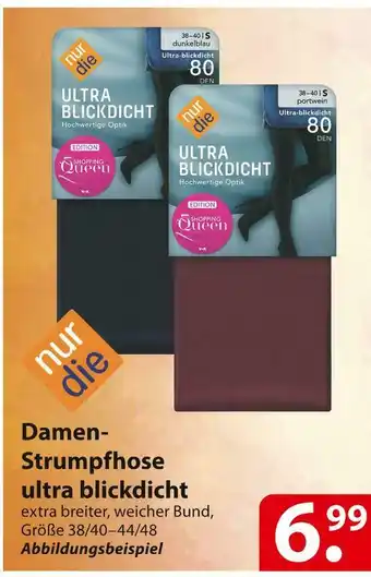 Famila Nord Ost Nur die damen-strumpfhose Angebot