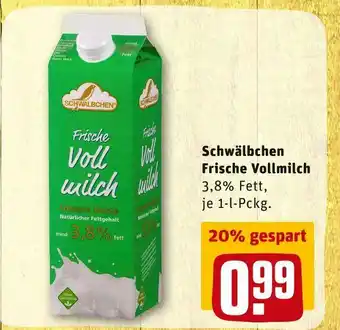 REWE Schwälbchen frische vollmilch Angebot