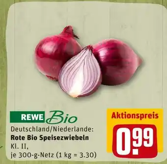 REWE Rewe bio rote bio speisezwiebeln Angebot