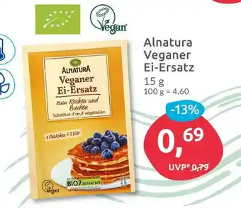 Budni Alnatura veganer ei-ersatz Angebot