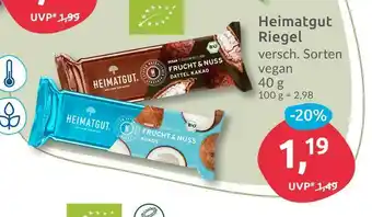 Budni Heimatgut riegel Angebot