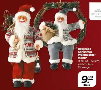 NETTO Dekorado christmas weihnachtsmann Angebot