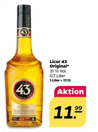NETTO Licor 43 original likör Angebot