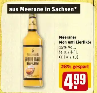 REWE Meeraner mon ami eierlikör Angebot
