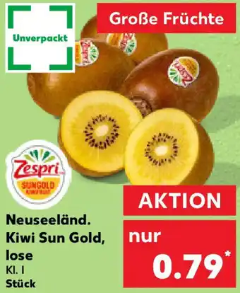 Kaufland Zespri Neuseeländ. Kiwi Sun Gold, lose Angebot