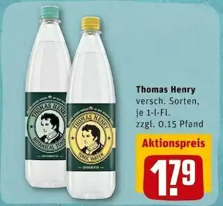 REWE Thomas henry erfrischungsgetränk Angebot