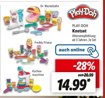 Lidl Play doh knetset Angebot