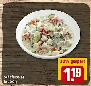 REWE Schäfersalat Angebot