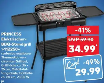 Kaufland PRINCESS Elektrischer BBQ-Standgrill 112250 Angebot