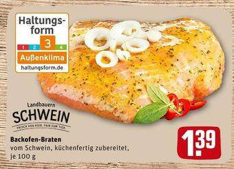 REWE Landbauern schwein backofen-braten Angebot