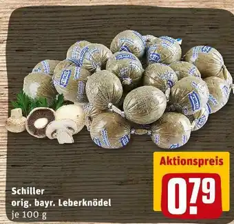 REWE Schiller orig. bayr. leberknödel Angebot