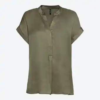 NKD Damen-Satinbluse mit Knopfleiste Angebot