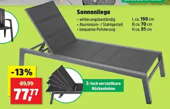 Thomas Philipps Sonnenliege Angebot
