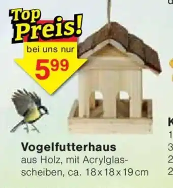 Jawoll Vogelfutterhaus 18x18x19 cm Angebot