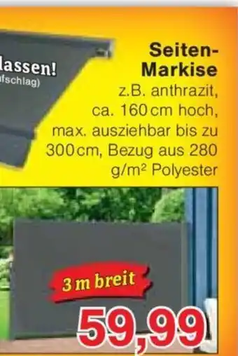 Jawoll Seiten- Markise Angebot