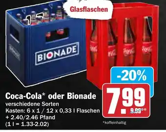 AEZ Coca-Cola* oder Bionade Angebot