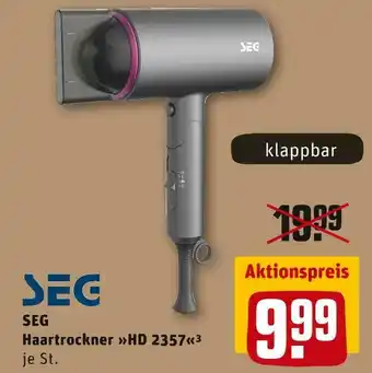 REWE Seg haartrockner »hd 2357« Angebot