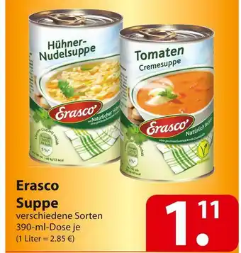 Famila Nord Ost Erasco suppe Angebot