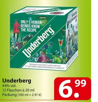 Famila Nord Ost Underberg kräuterlikör Angebot