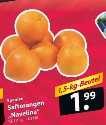 Famila Nord Ost Saftorangen „navelina“ Angebot