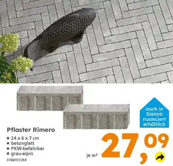 Globus Baumarkt Pflaster Rimero Angebot