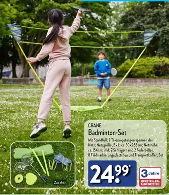 Aldi Nord CRANE Badminton-Set Angebot